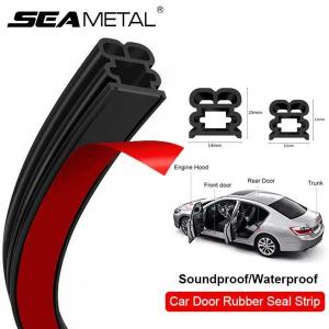 Seametal-車のドアのゴム製シールテープ 2層 ウェザーストリップ 自動ドア フード トランク スタイリング 保護 傷防止 シール