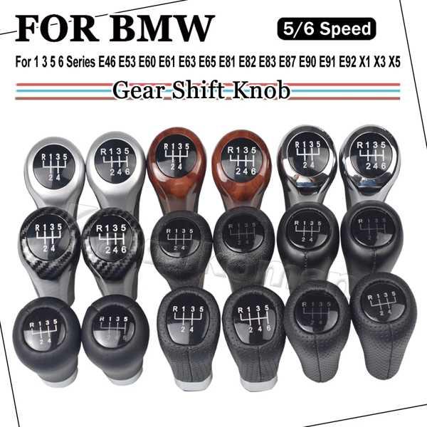 BMW用レザーギア シフトレバーノブ 1 3 5 6シリーズe30 e32 e34 e36 e38 ...