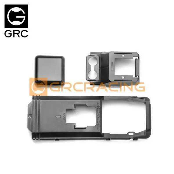 Grc TRX-4用のアームレスト付きバッテリーカバー 保護部品 インテリアアップグレード用アクセサ...