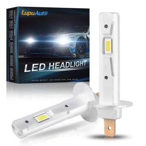 LEDキャンバス電球 1:1 2個 ミニ 車用 h1 3 h3 60Wおよび12000lm 白色6000k 車用 非常に明るい 12V｜itesa