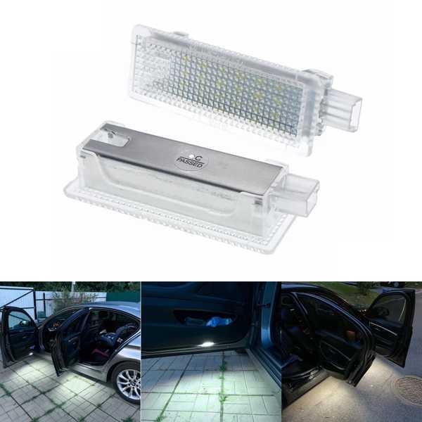 Ledフットウェルカムランプ 2個 bmw e90 e91 e92 e93 f10 f11 f12 ...