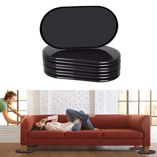 丈夫で再利用可能な大型家具スライダー ソファ テーブル デスク カーペットの移動パッド 木製の床 8...