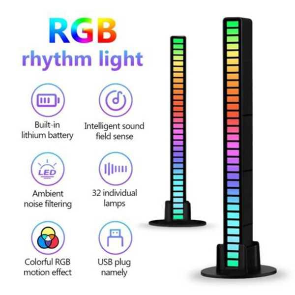 RGB LEDアンビエントライト 音楽 インテリジェントアプリコントロール ムードライト 車 ゲーム...