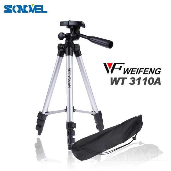 Weifeng wt3110aアルミニウム製ポータブルカメラカムコーダー (Canon Nikon ...