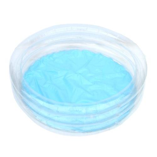 〔非フタル酸〕透明ビニールプール（80cm丸型）  〔縁日 イベント〕