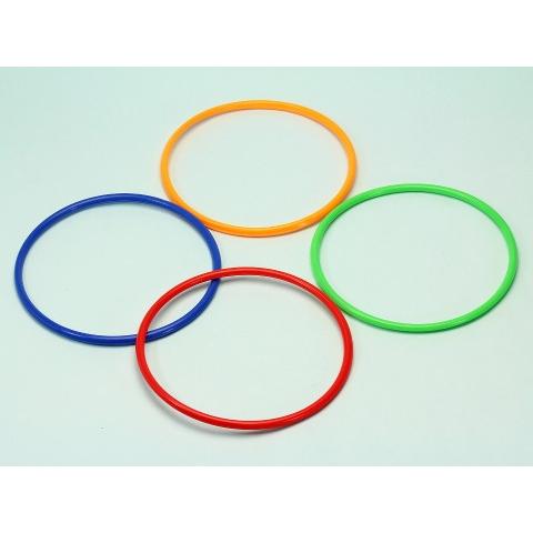 輪投げの輪（20本） プラスティック製 　外径135ｍｍ　 〔射的・輪投げ遊びセット〕