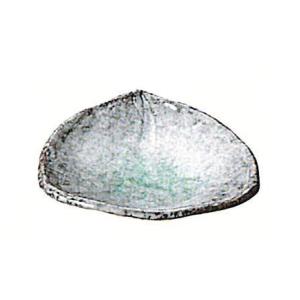 変形鉢・長皿　青海釉　5.0三方皿　〔萬古焼 和食器〕｜itibei