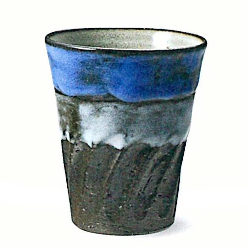 信楽焼　青空フリーカップ【贈答　プレゼント　陶器　フリーカップ　タンブラー　湯呑】