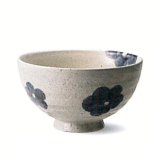 信楽焼　華紋飯碗（大）　【贈答　プレゼント　陶器　ご飯茶碗】