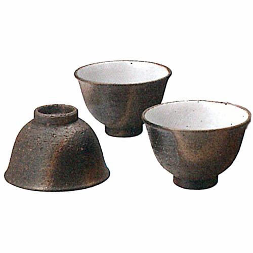 信楽焼　いぶし煎茶碗（1個）　【贈答　プレゼント　陶器　煎茶碗　おもてなし】