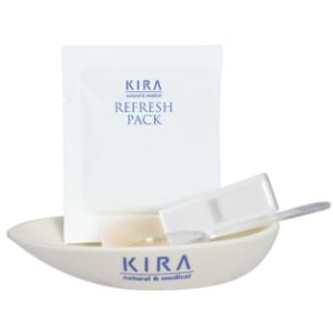 綺羅化粧品 キラリフレッシュパックset とぎ皿・計量スプーン付き (正規代理店) キラ kira ...