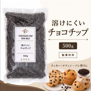 富澤商店 溶けにくいチョコチップ 500g / 製菓材料 チョコチップ パン お菓子作り クッキー スコーン マフィン 大容量｜一期一会ヤフー店