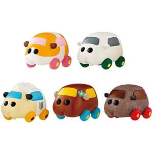 PUIPUIモルカー ならぶんです。  ガチャガチャ カプセルトイ