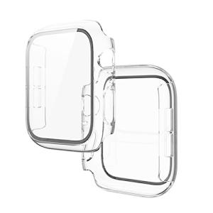 2022改進版 コンパチブル Apple Watch ケース 38mm 1個セット 交換簡單 スマートウォッチ用 保護カバー iwatch アップル