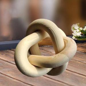 木の色 チェーンリンク 木製チェーンリンク装飾...の詳細画像3