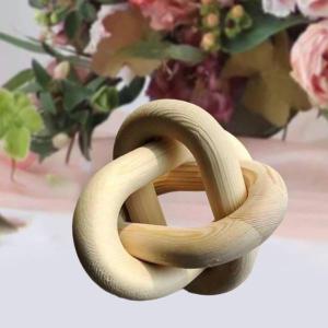 木の色 チェーンリンク 木製チェーンリンク装飾...の詳細画像4