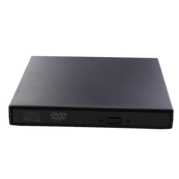 Win7に対応 U.0 外部ポータブル ROM CD RW ディスクライタードライブ 外部VDドライ...
