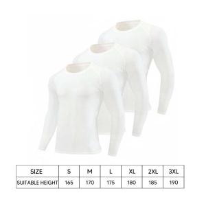 トレーニングシャツ コンプレッション 長袖 ト...の詳細画像4