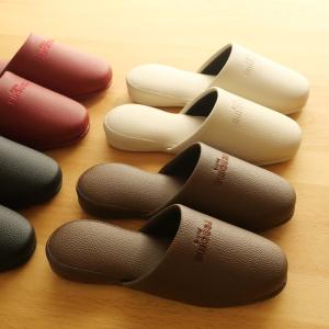 【レザー調がかっこいいスリッパ】レノマ サヴァ...の詳細画像1