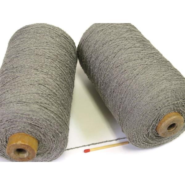 シルクスラブ（グレー）　さりげないオシャレを楽しみたい方にオススメ。作品に上品な変化をもらたしてくれ...