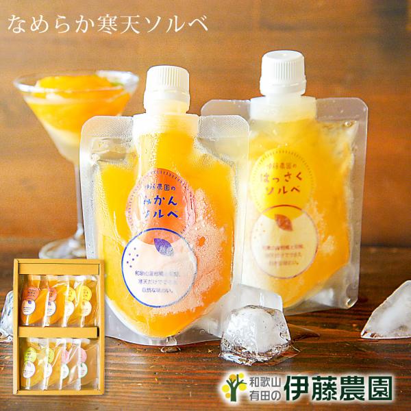 お歳暮 ギフト プレゼント アイス みかん ジェラート シャーベット フルーツ みかん ゼリー ソル...