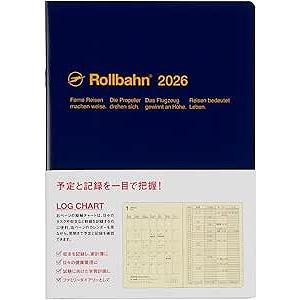 デルフォニックス 2026年 手帳 ロルバーン ノートダイアリー A5 [マンスリー] 10月始まり...