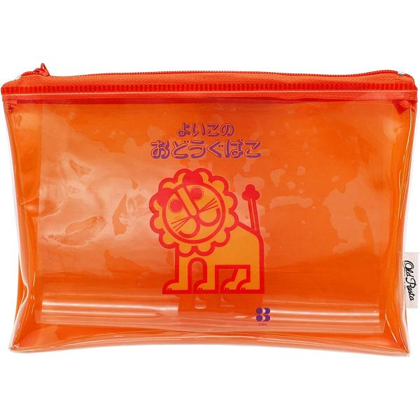 日販 デビカ DEBIKA コラボ ライオンさん透明クリアポーチ