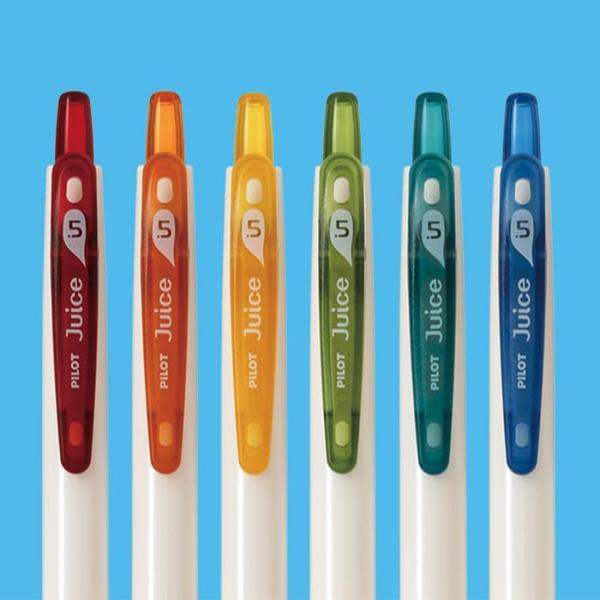 パイロット ジュース ゲルインキボールペン 0.5mm 6色セット LJU-15-6CC クラシック...