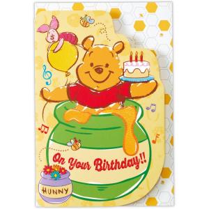 くまのプーさん オルゴールカード 誕生日 ホール...の商品画像