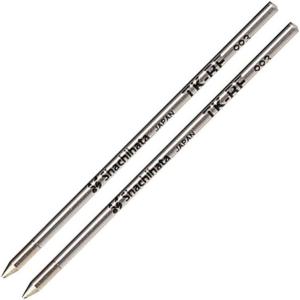シャチハタ ボールペン レフィル 黒 TK-RF/H 油性 0.7mm 2本入 ネームペン オピニ 替え芯
