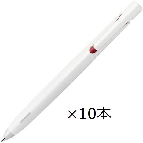 ゼブラ ブレン 0.7mm 赤 BA88-R 10本セット ボールペン 油性 なめらか筆記 まとめ買...