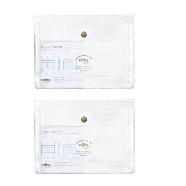 ネーエ ジェネラルパーパスケース A6 クリア [DF083]2個セット