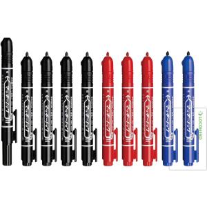 ゼブラ(ZEBRA) 油性ペン マッキーノック 細字 5色 YYSS6-5C : Raffine