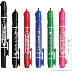 マッキー 極細 8色セット MCF-8C ( 1セット )/ : 爽快ドラッグ - 通販