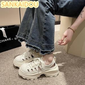 女性用パールアクセントサンダル