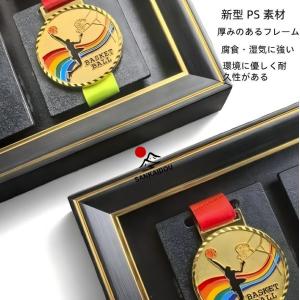 送料無料 木製 メダルケース マラソン ケース...の詳細画像2
