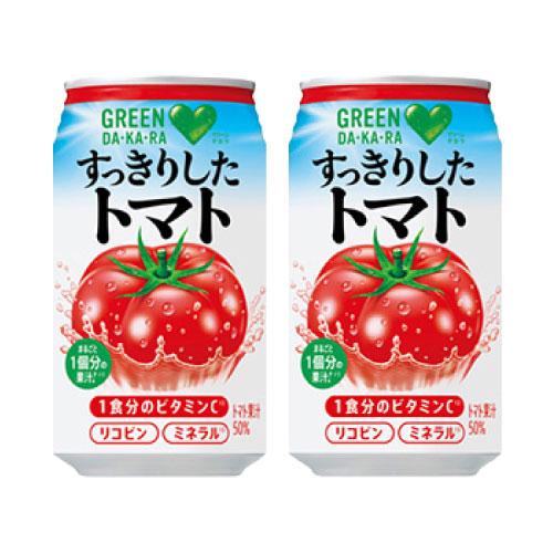 サントリー GREEN DA・KA・RA すっきりしたトマト 350g 24本 2箱 【48本】 グ...