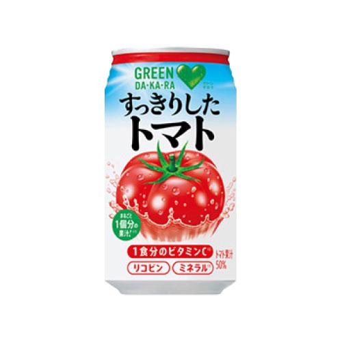 サントリー GREEN DA・KA・RA すっきりしたトマト 350g 24本 1箱 グリーンダカラ