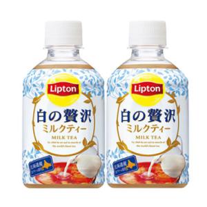 Lipton（リプトン） 【24本】 サントリー 白の贅沢 ミルクティー 280ml