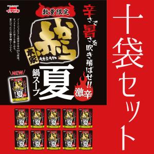 イチビキ ストレート赤から激辛夏鍋スープ 750gx10 数量限定 イチビキ