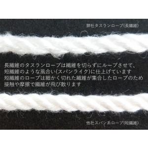 ポリエステルタスランロープ 5mm 10m 白...の詳細画像3