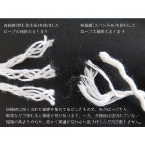 ポリエステルタスランロープ 5mm 10m 白...の詳細画像4
