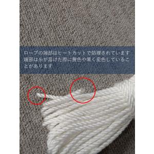ポリエステルタスランロープ 5mm 10m 白...の詳細画像5