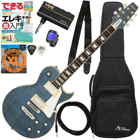 初心者も安心 調整済で弾きやすいAria Pro II PE-AE200 LRBL 初心者セット