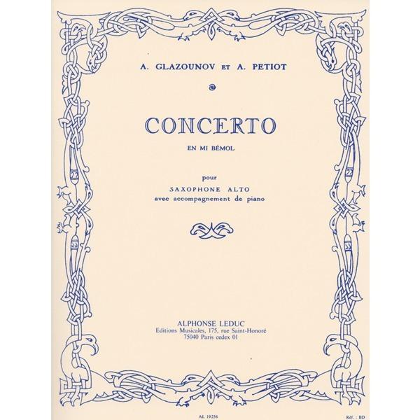 サクソフォン協奏曲 変ホ長調 Concerto en Mi-Bemol(Sax. in E-Flat...