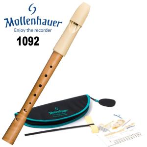 MOLLENHAUER PRIMA 1074 ペアーウッド/樹脂 ソプラノリコーダー-国内