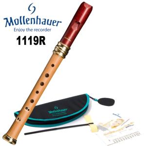 MOLLENHAUER PRIMA 1074 ペアーウッド/樹脂 ソプラノリコーダー-国内