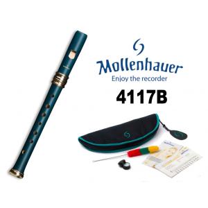 MOLLENHAUER PRIMA 1074 ペアーウッド/樹脂 ソプラノリコーダー-国内