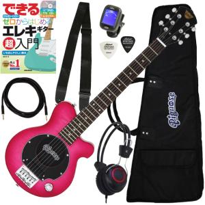 調整済で弾きやすいアンプ内蔵エレキギターPignose PGG-200初心者