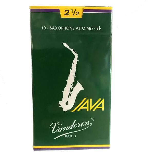Vandoren / アルトサックス用リード 2 1/2 -JAVA- 10枚入り